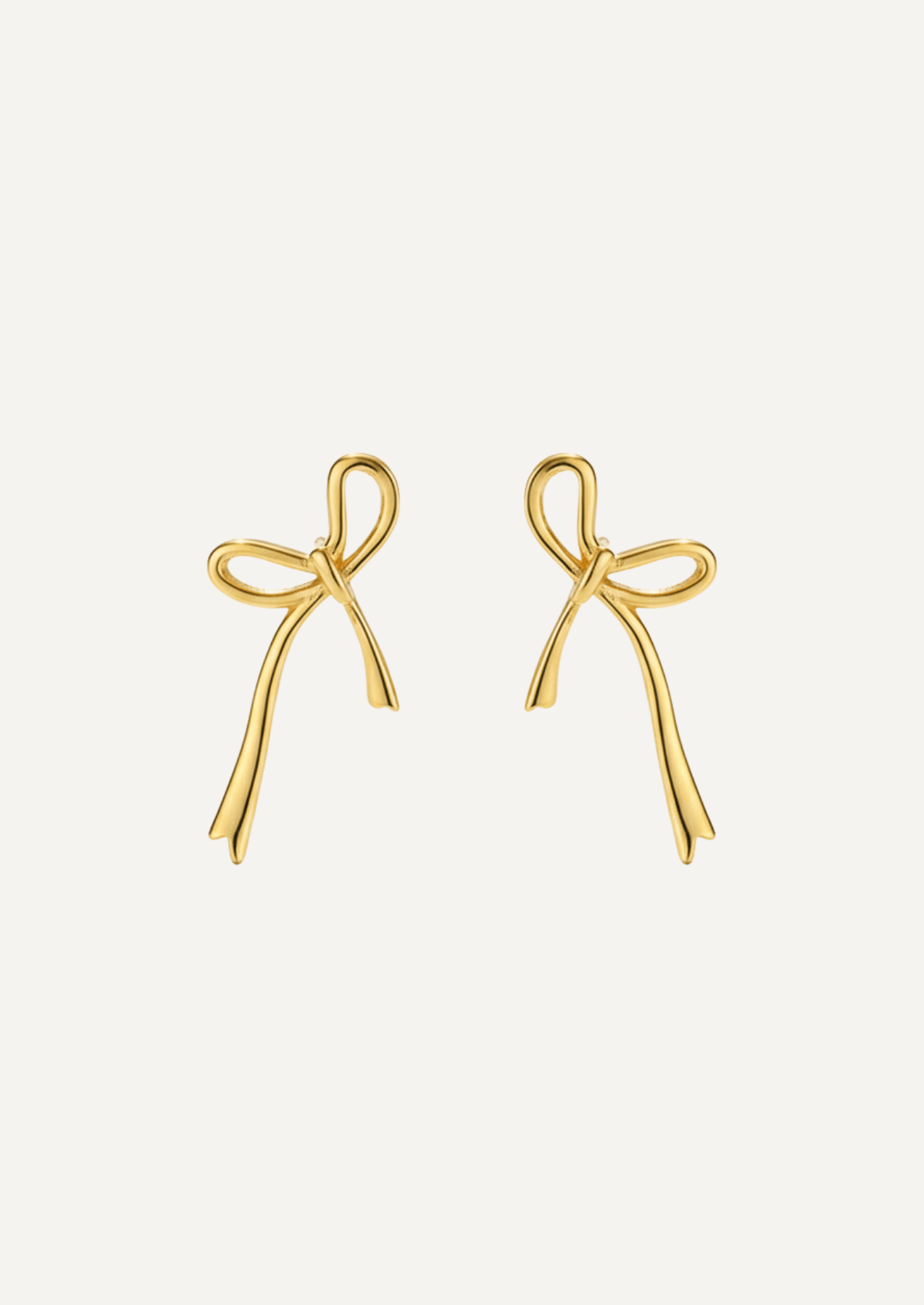 The Twine Gold Vermeil Earrings - Molten Store