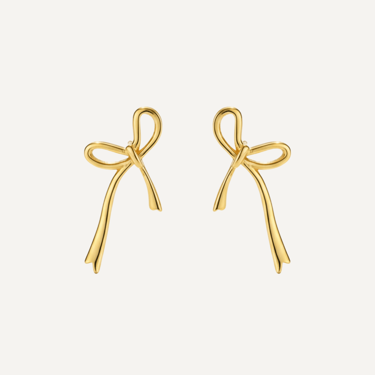 The Twine Gold Vermeil Earrings - Molten Store