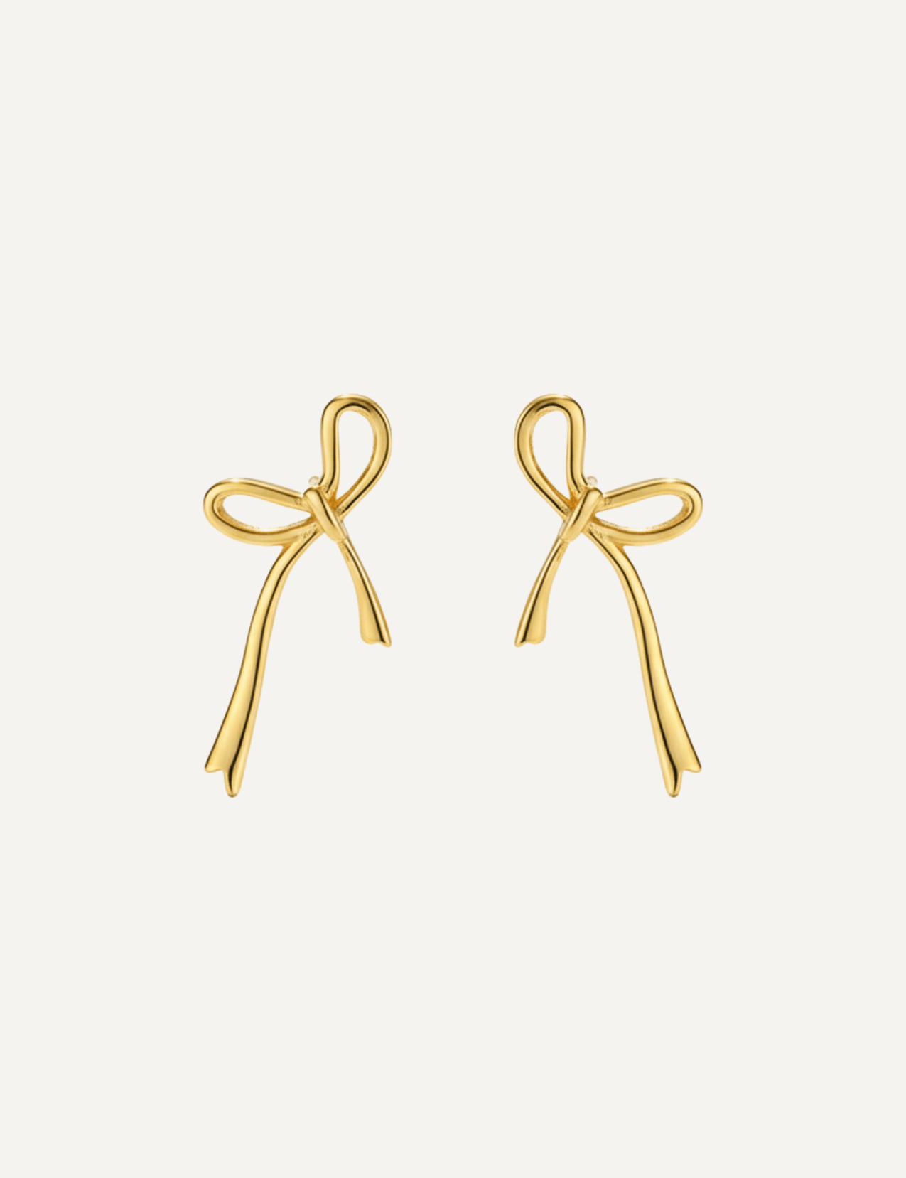 The Twine Gold Vermeil Earrings - Molten Store