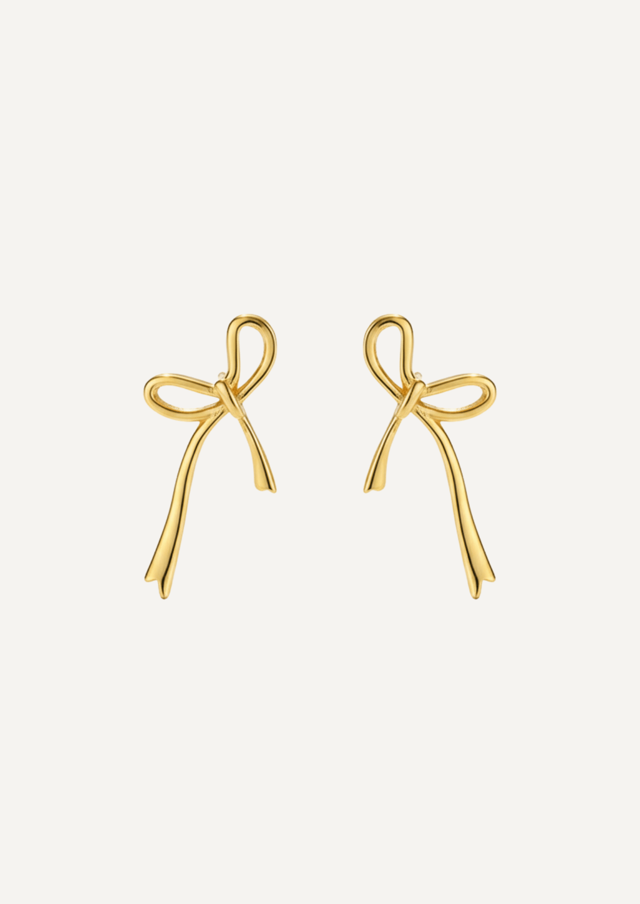 The Twine Gold Vermeil Earrings - Molten Store