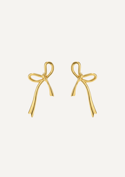 The Twine Gold Vermeil Earrings - Molten Store