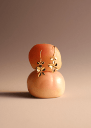 The Unfurl Gold Vermeil Drop Earrings - Molten Store
