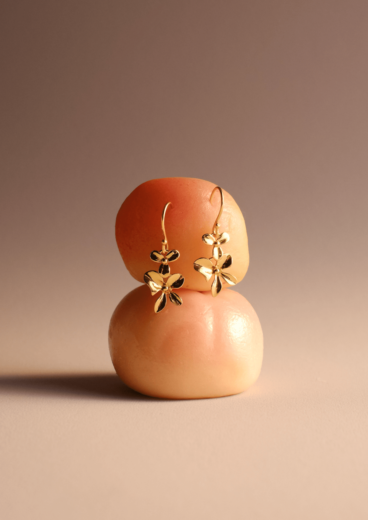 The Unfurl Gold Vermeil Drop Earrings - Molten Store