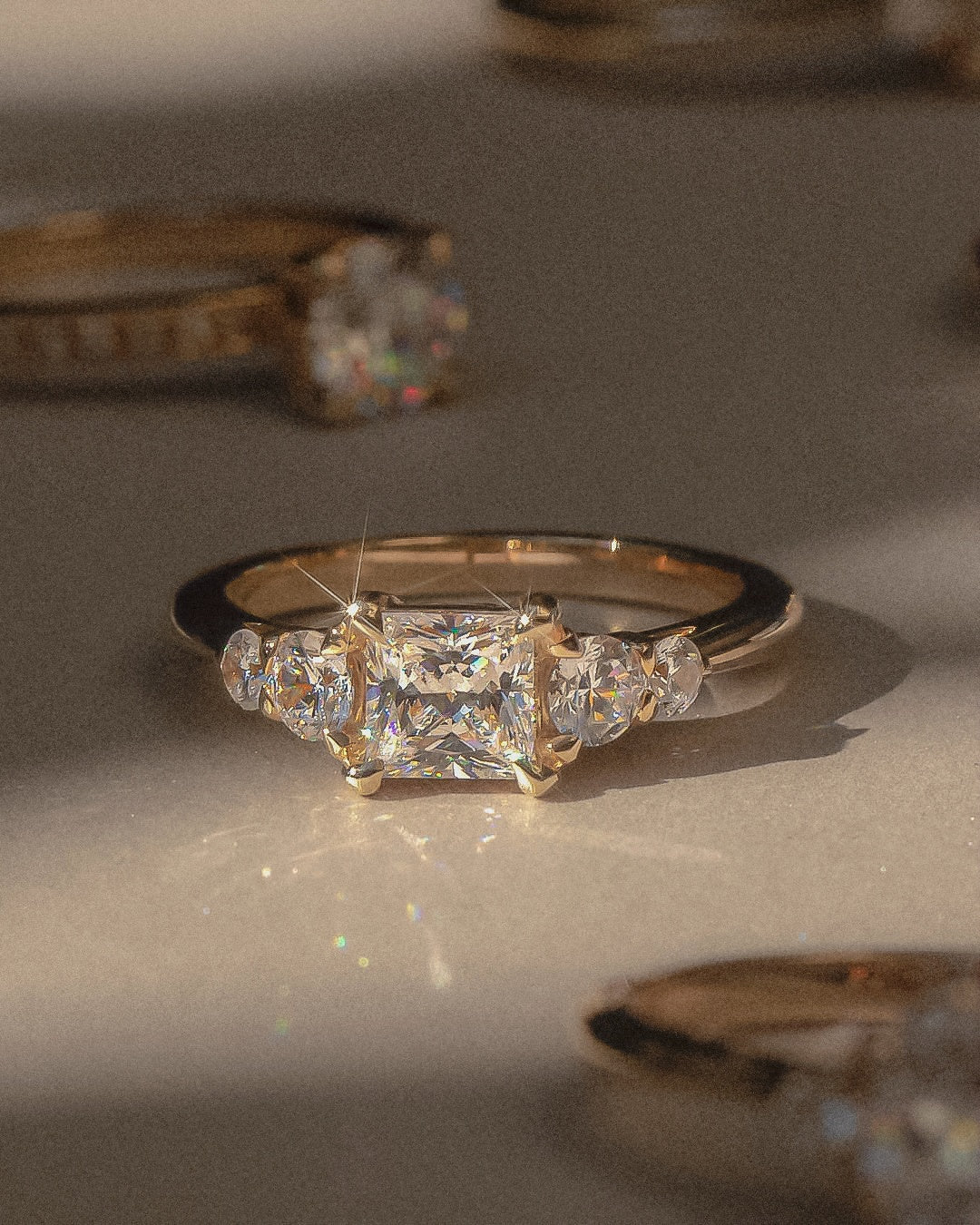 The Vera Five - Stone Ring - Molten Store