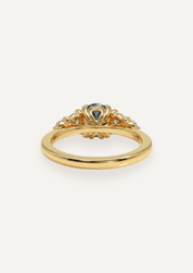 The Vera Ring with 1.01ct Oval Ceylon Sapphire - Molten Store