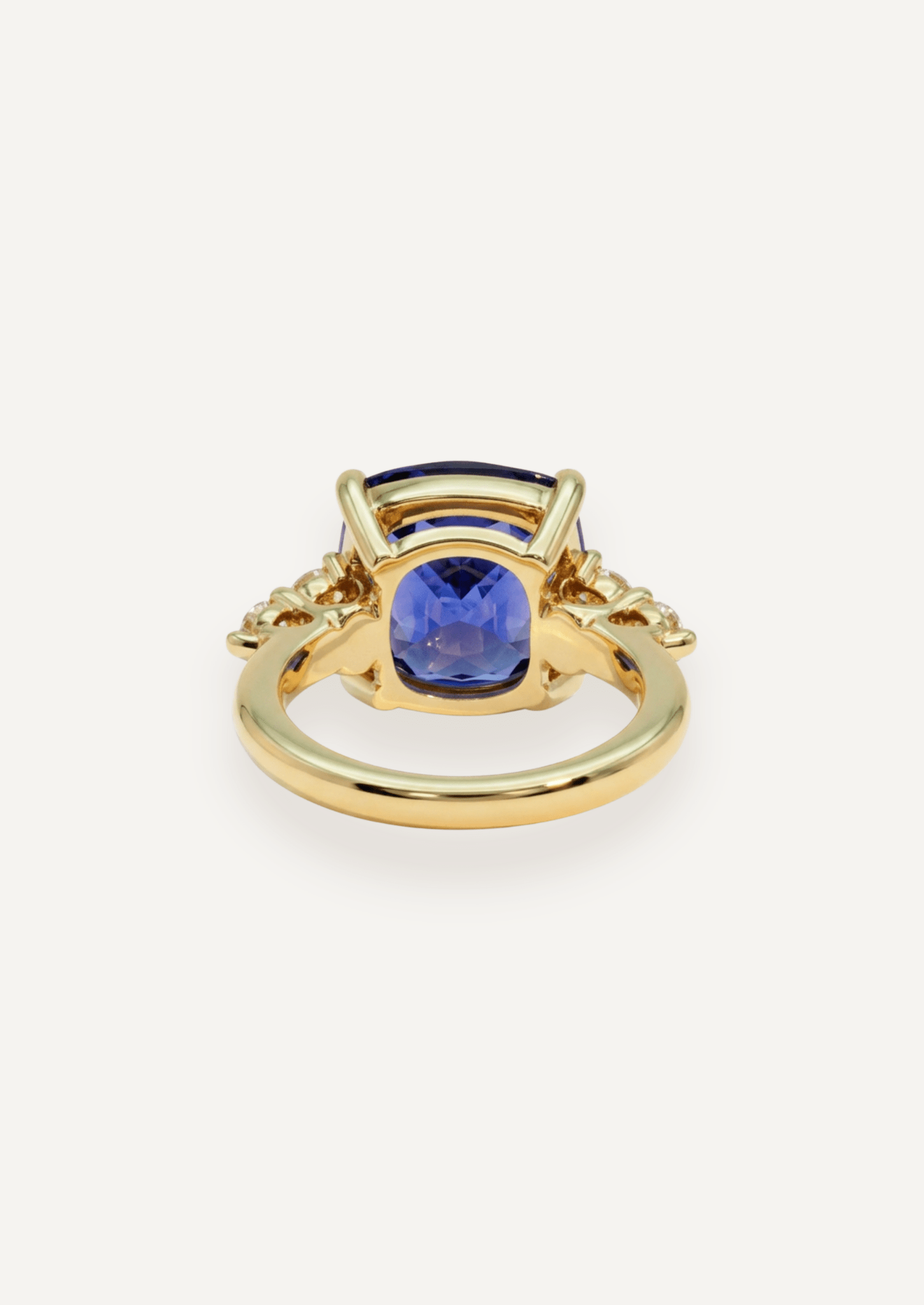 The Vera Ring with 8.21ct Blue Tanzanite - Molten Store