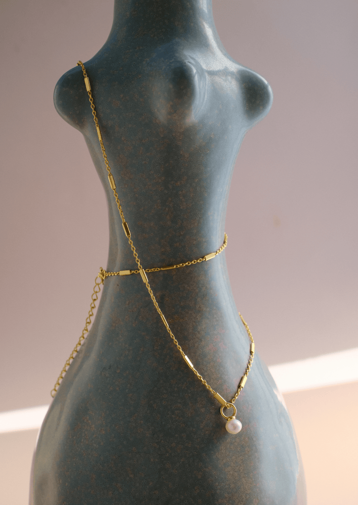 The Verge Gold Vermeil Necklace - Molten Store