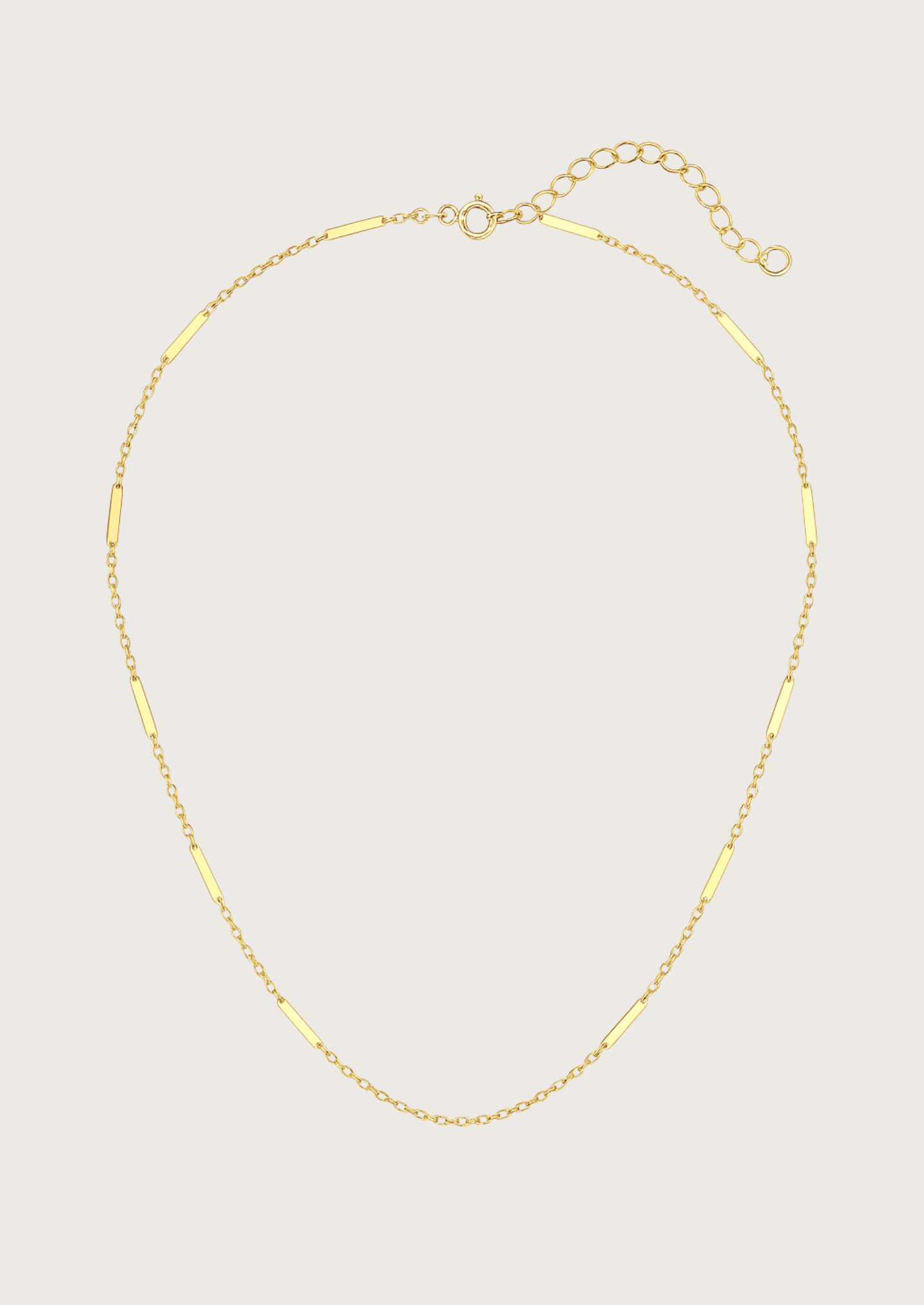 The Verge Gold Vermeil Necklace - Molten Store