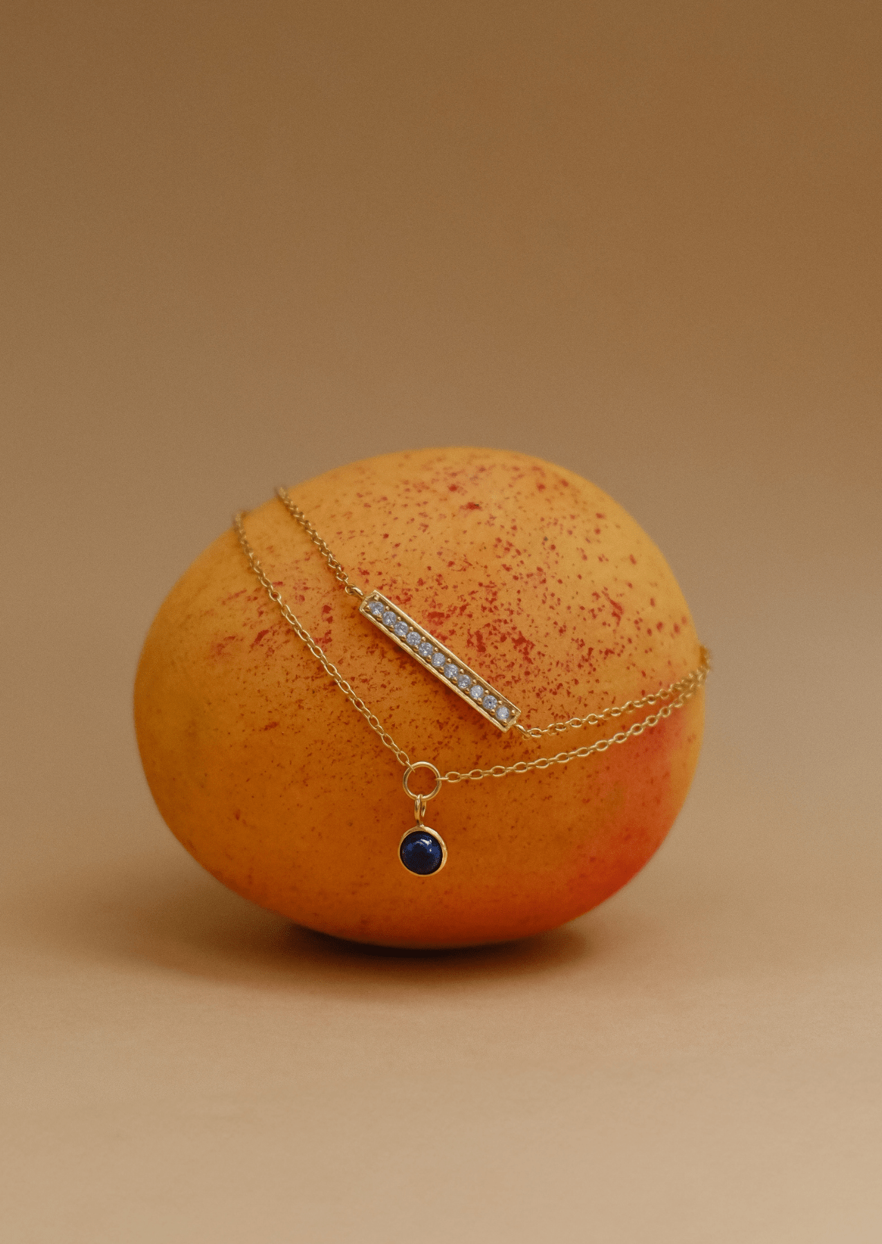 The Vesper 14ct Gold Vermeil & Sodalite Bracelet - Molten Store