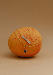 The Vesper 14ct Gold Vermeil & Sodalite Bracelet - Molten Store