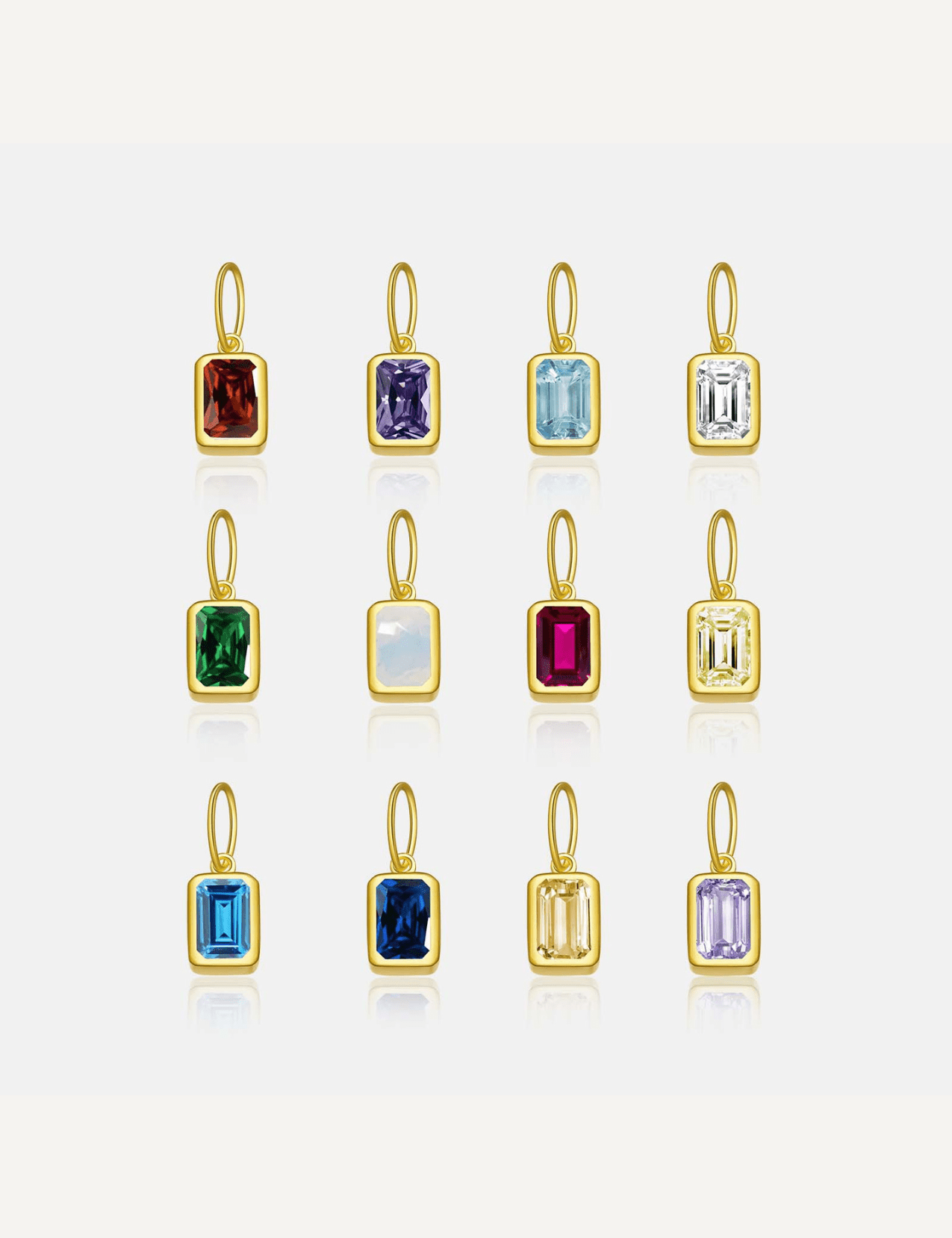 The Vista Gold Vermeil Charm - Molten Store