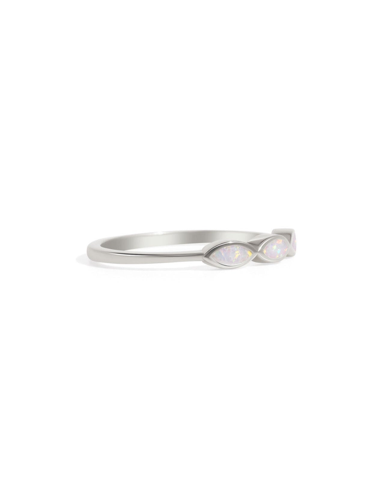 The Wonderland Opal Silver Ring - Molten Store
