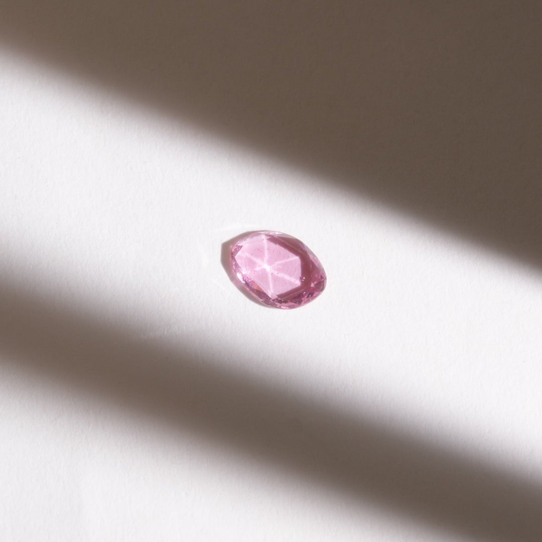 0.72ct Rose Cut Pink Sapphire - Molten Store
