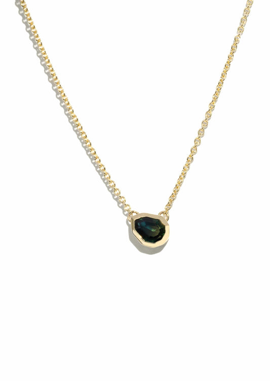 The Fern Parti Sapphire Pendant Necklace