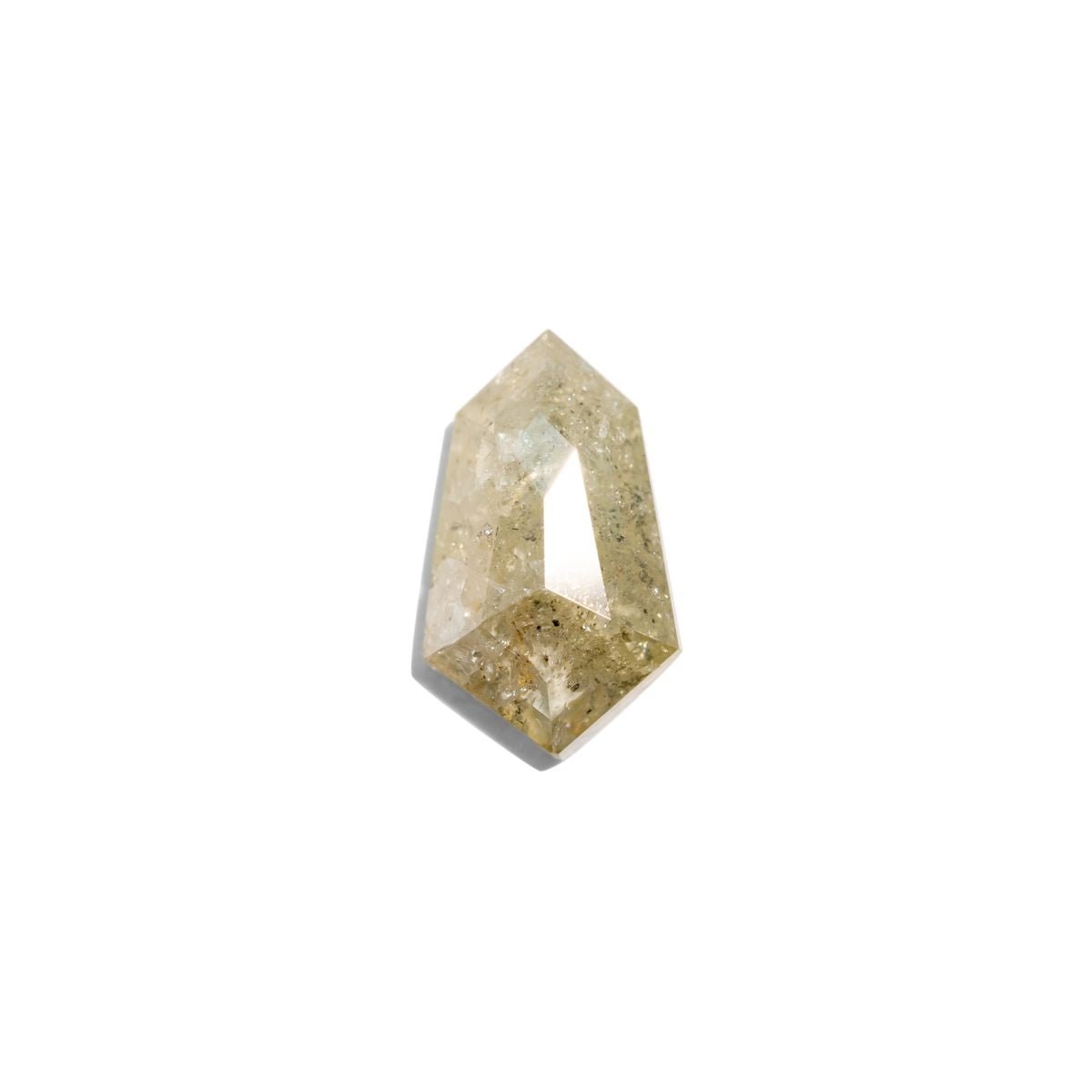1.12ct Kite Rose Cut Salt & Pepper Diamond - Molten Store