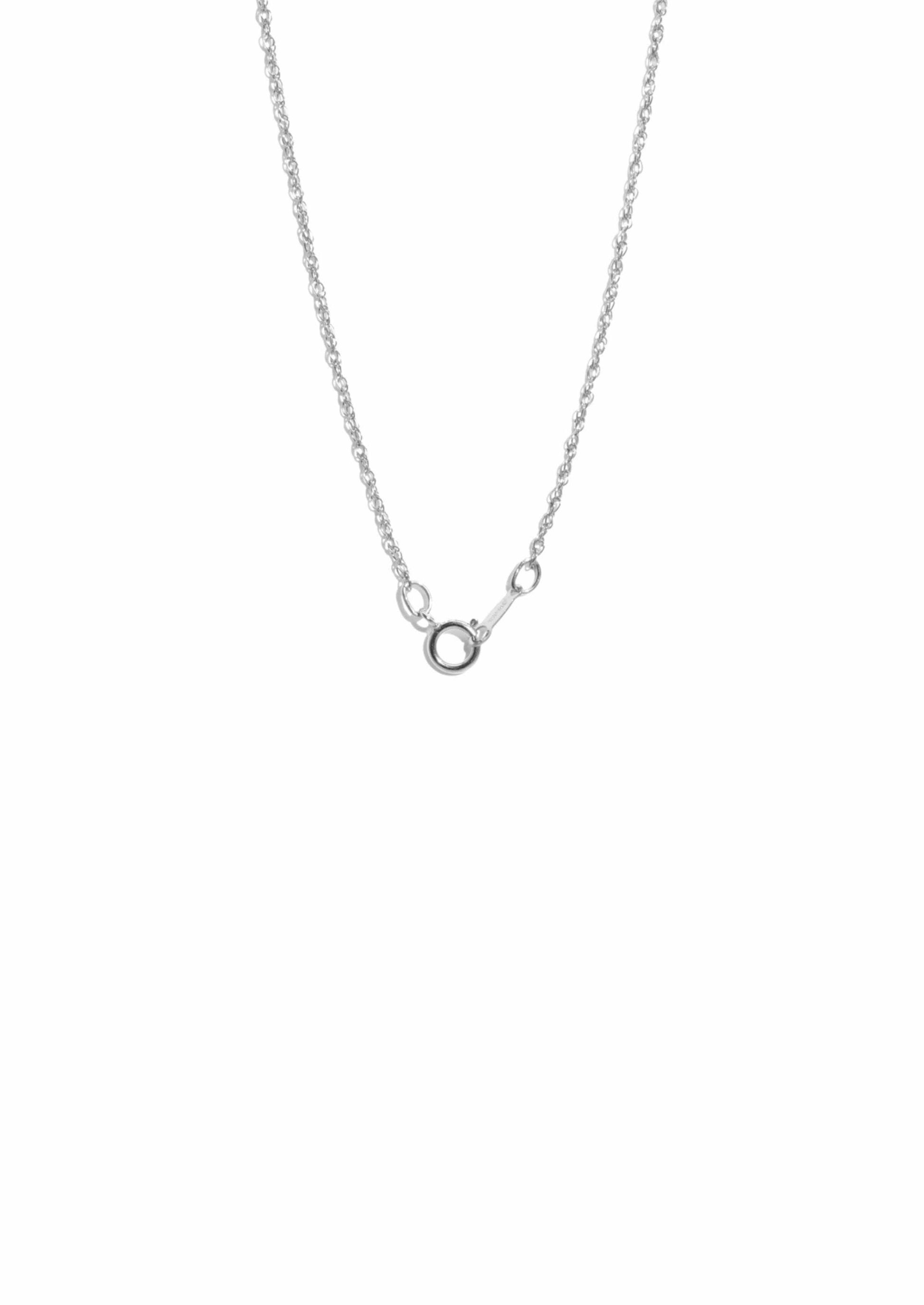 The Whisper Silver Necklace - Molten Store