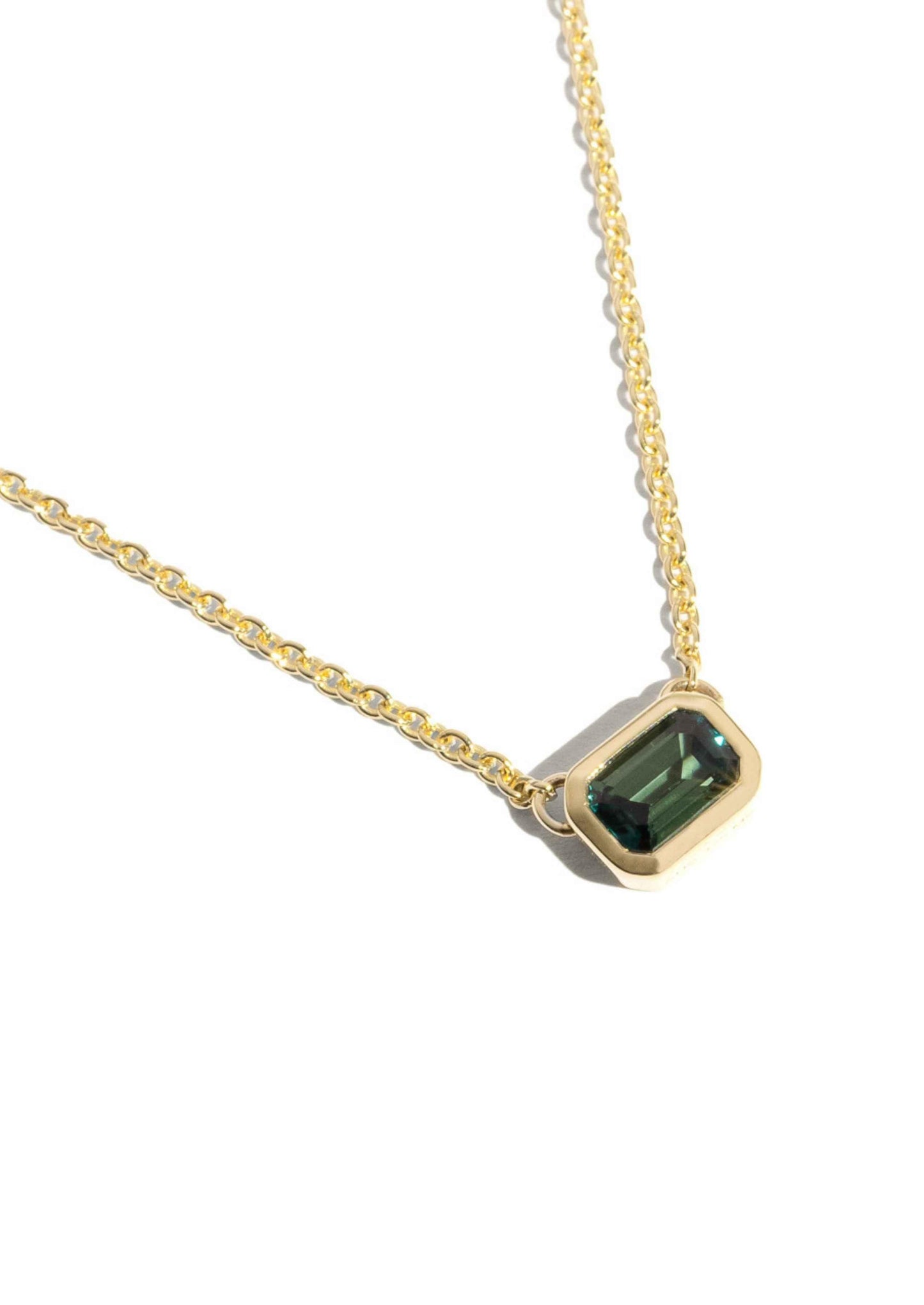 The Maeve 0.45ct Parti Sapphire Necklace - Molten Store