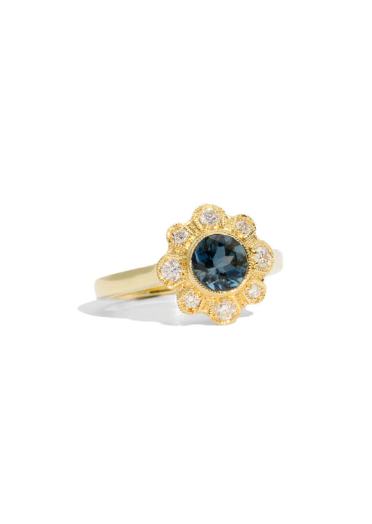 The Belle Santa Maria Aquamarine & Diamond Ring