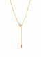 The Gold Opal Droplet Necklace