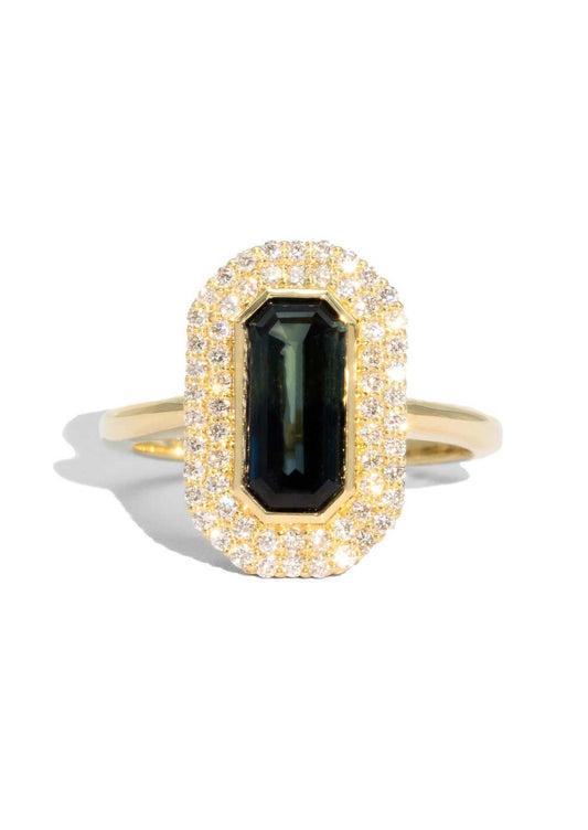 The Amelia 1.99ct Parti Sapphire Ring