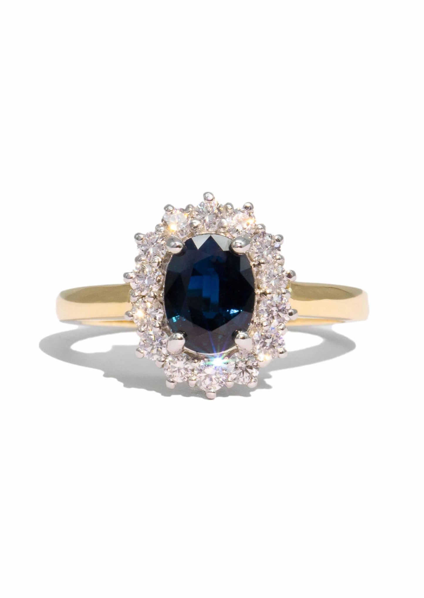 The Maisie Australian Sapphire & Diamond Ring