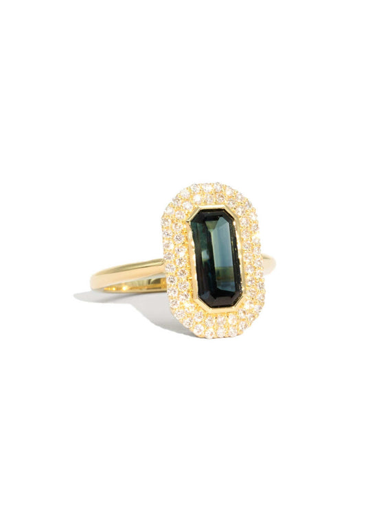 The Amelia 1.99ct Parti Sapphire Ring