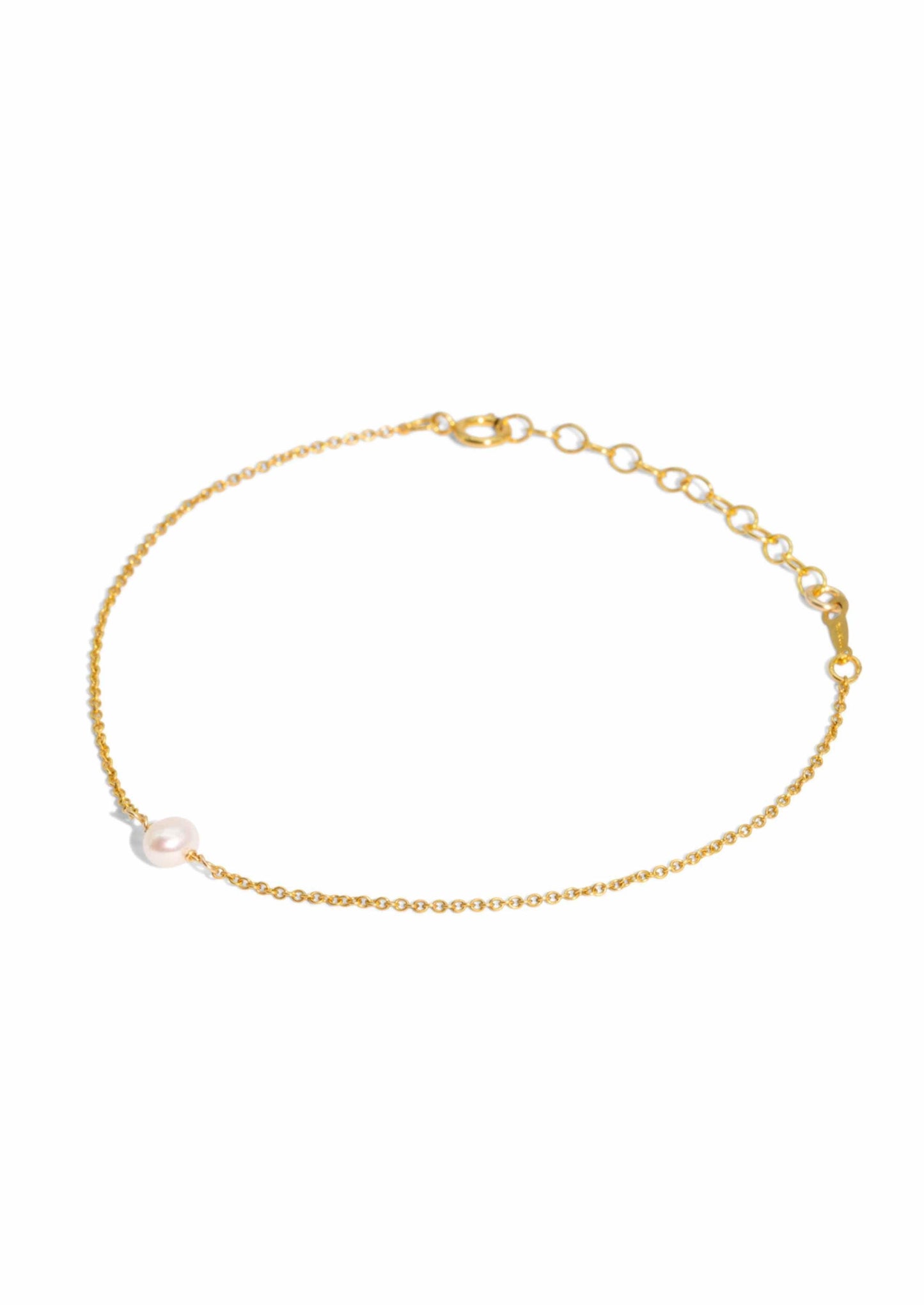 Solid Brass Chain Bracelet — Sir Milky Quartz