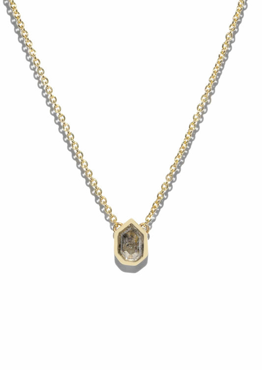 The Astra Salt & Pepper Diamond Necklace