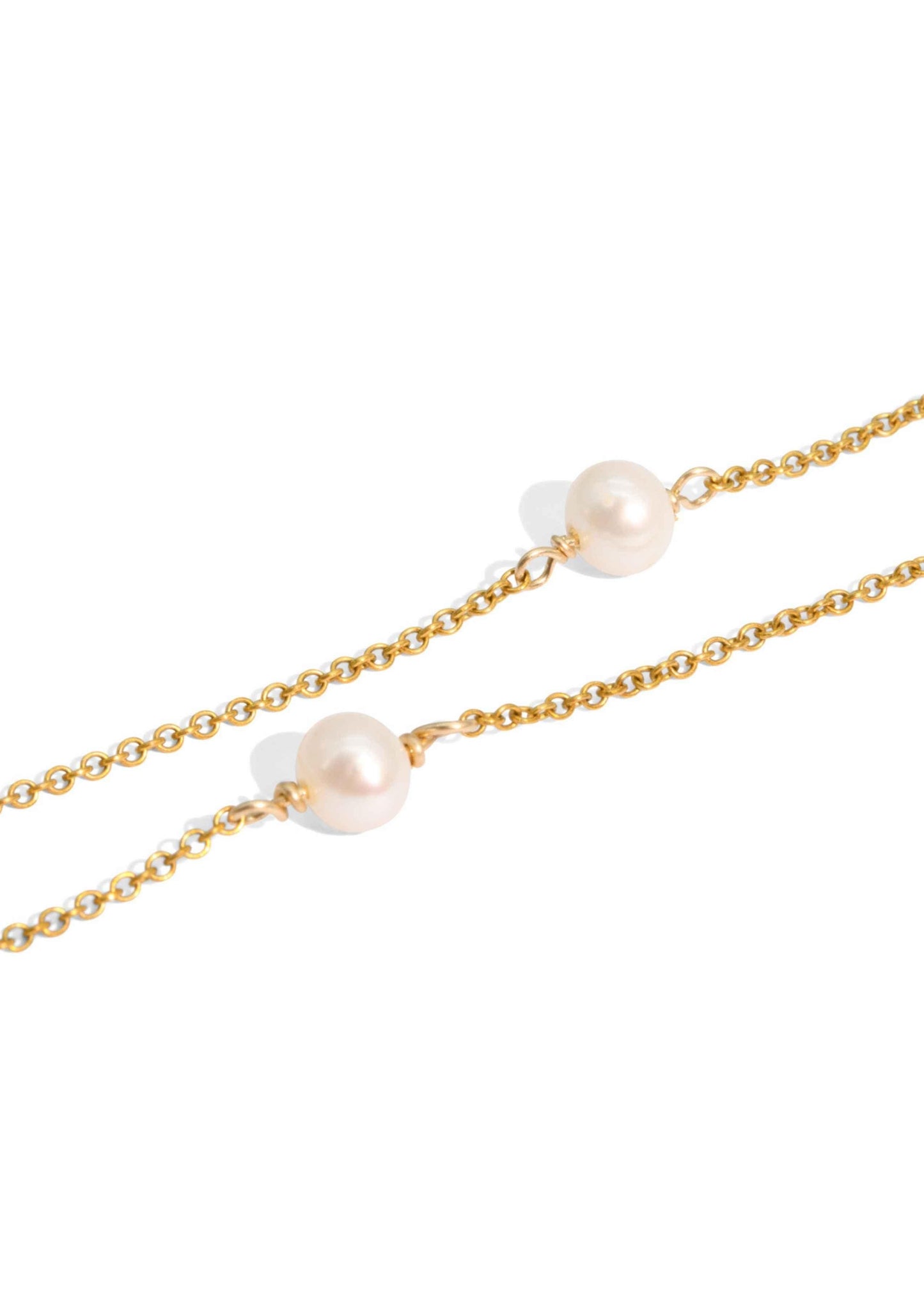 The Plato Pearl 14ct Gold Vermeil Necklace - Molten Store