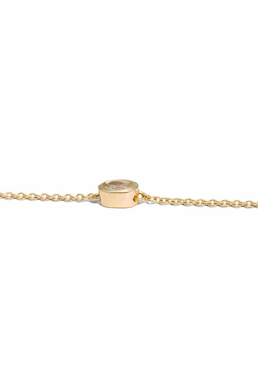 The Gleam Diamond Solid Gold Bracelet