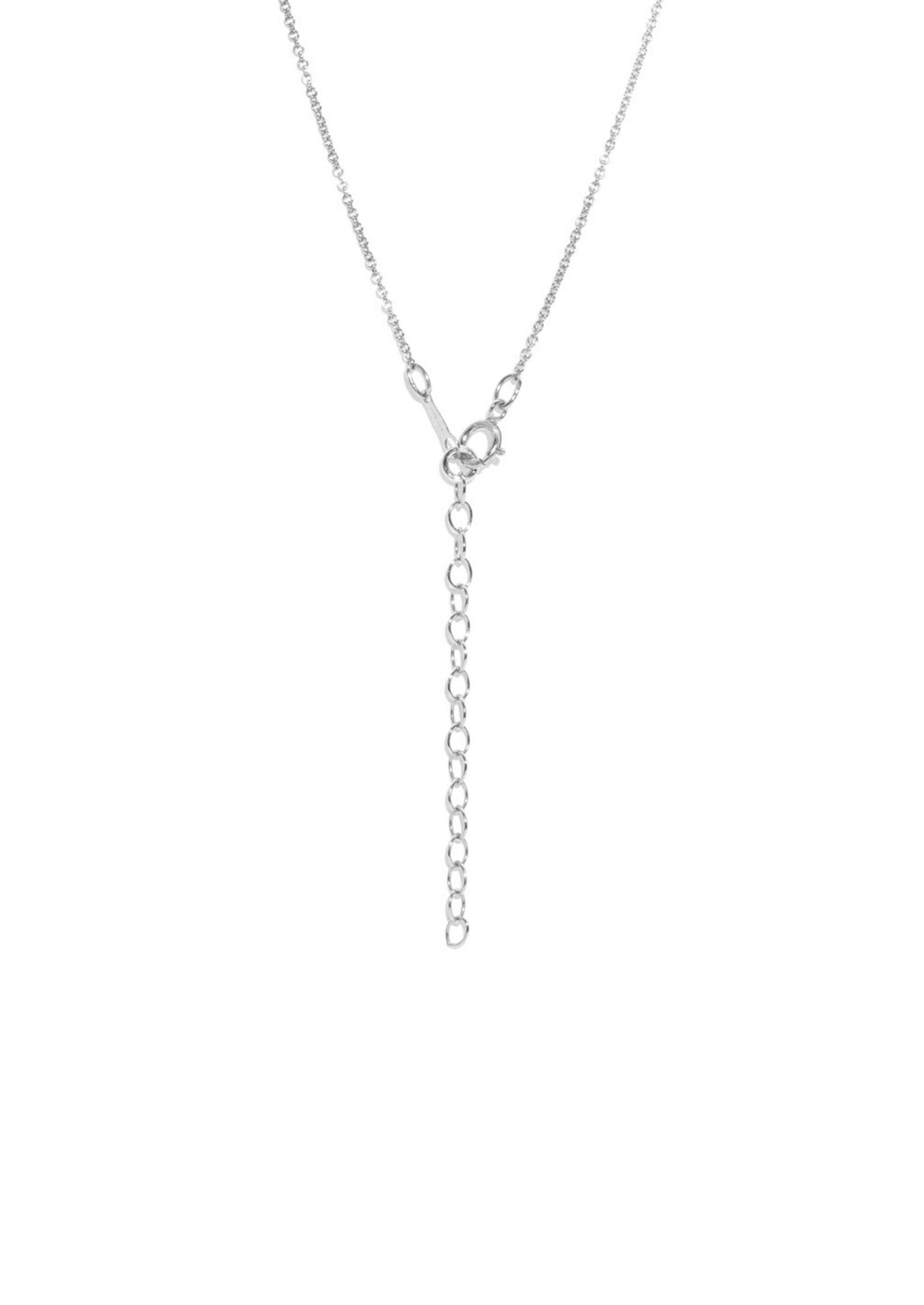 The Raindrop Pearl Silver Necklace - Molten Store
