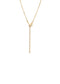 The Gold Pearl Raindrop Necklace