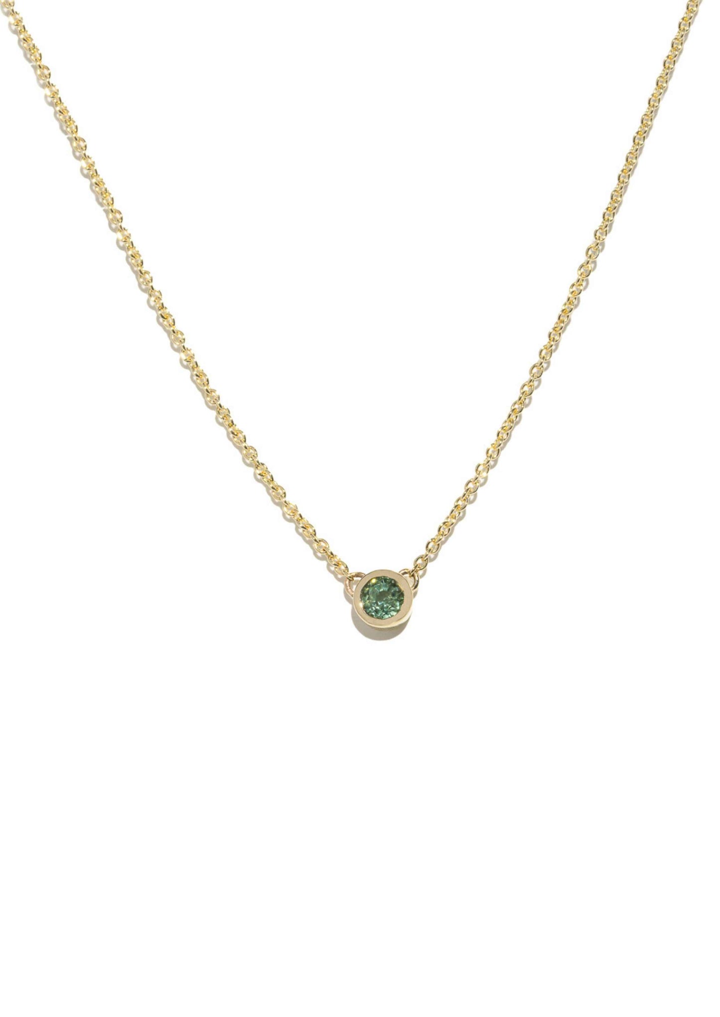 The Arda Parti Sapphire Pendant Necklace