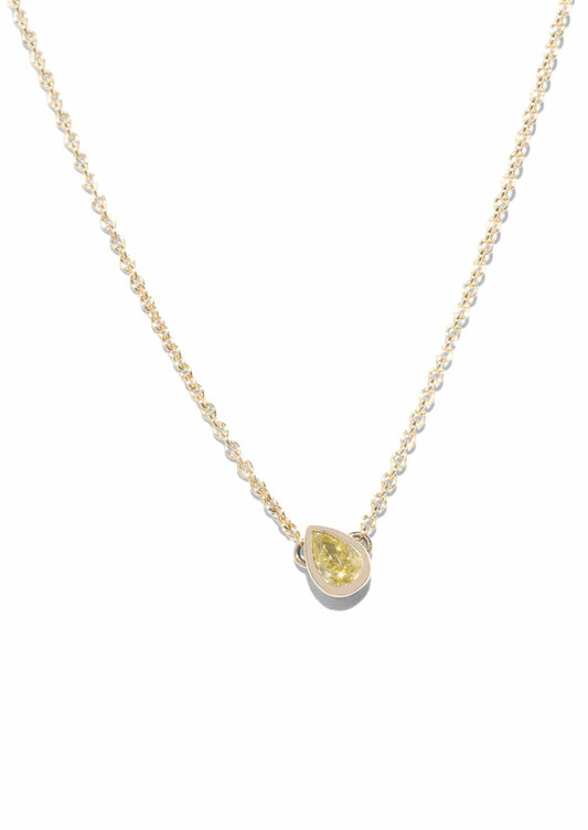 The Maeve 0.19ct Yellow Diamond Necklace - Molten Store