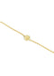 The Solid Gold Mini Diamond Compass Bracelet