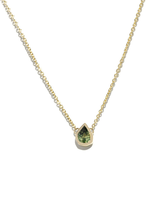 The Lux Parti Sapphire Pendant Necklace