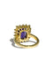 The Luna 6.92ct Purple Tanzanite Ring