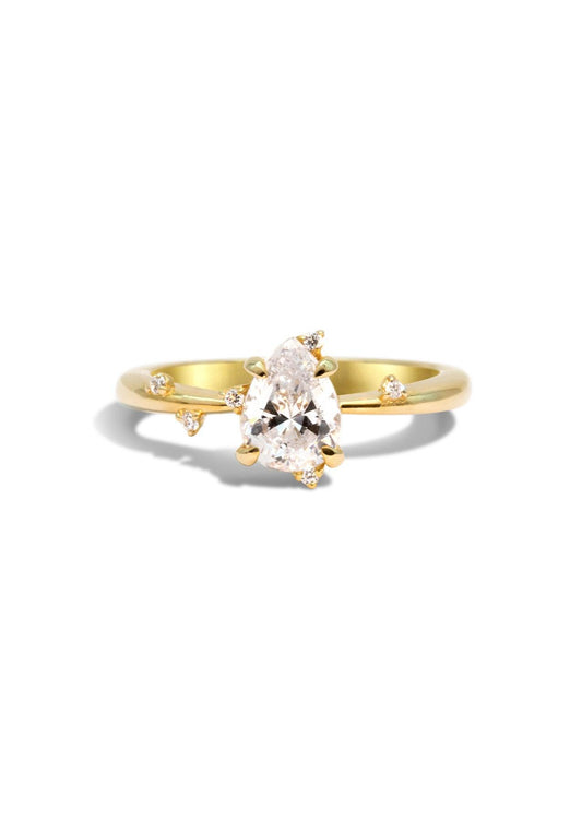 Cecile Oval Engagement Ring Setting – Eliza Page