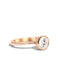The Isabel Rose Gold Cultured Diamond Ring