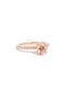 The Adoria Ring with 1.25ct Morganite