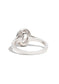 The Iris White Gold Cultured Diamond Ring