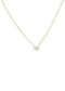 The Toi Et Moi Cultured Diamond 10ct Solid Gold Necklace - Molten Store