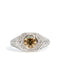 The Adelaide Ring with 1.37ct Round Brilliant Champagne Diamond