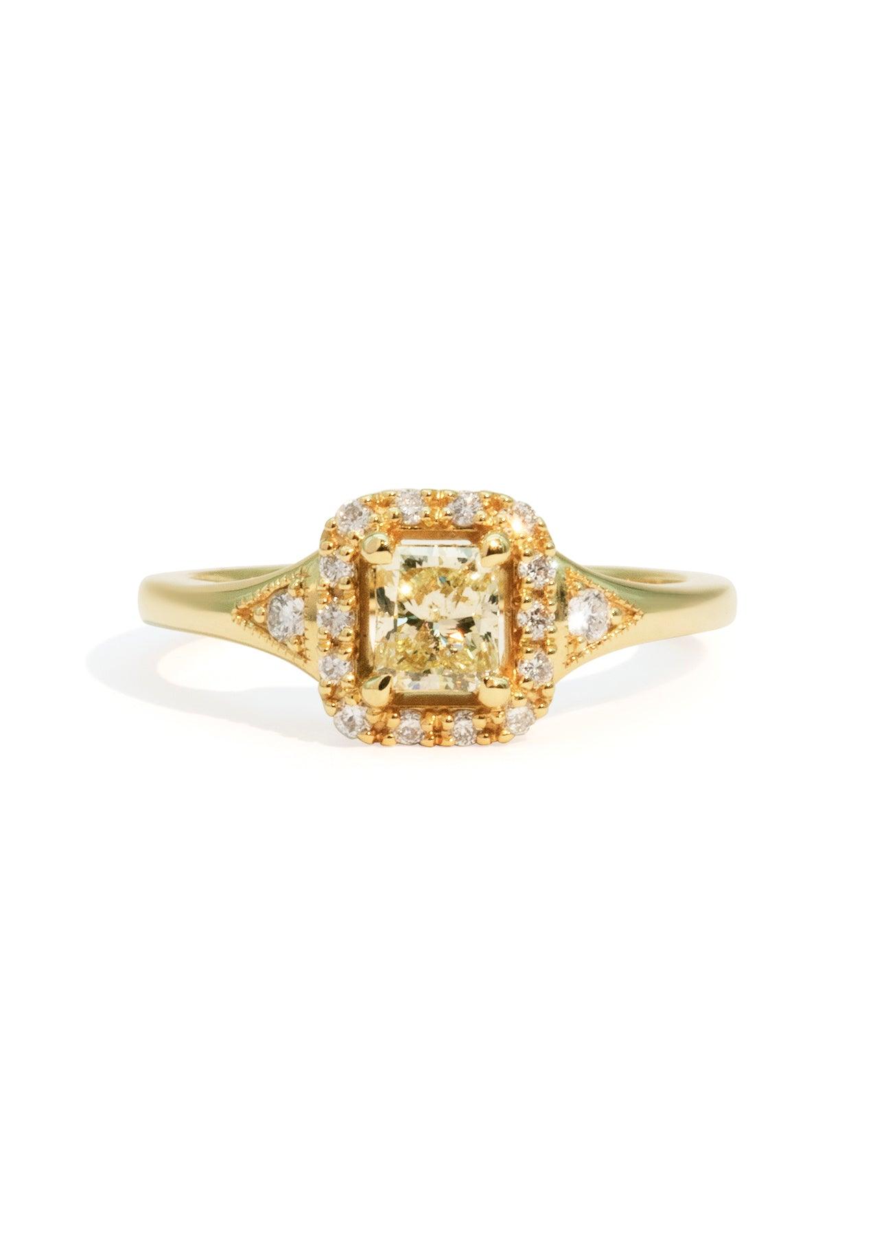 The Eliza 0.73ct Diamond Ring - Molten Store