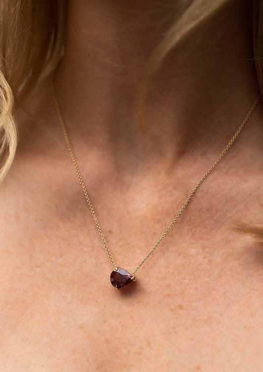 The Lena 5.33ct Tourmaline Necklace - Molten Store