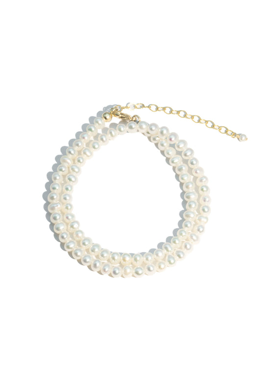 The Amora Pearl Wrap Bracelet