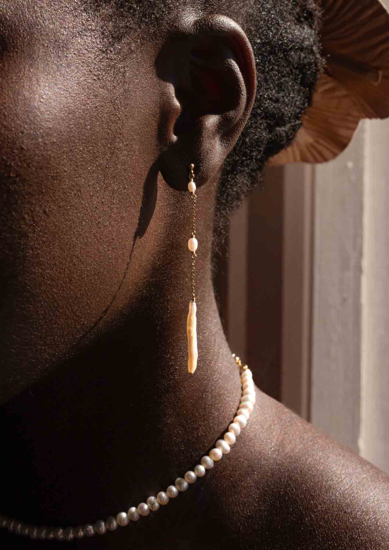 The Milena Pearl Drop Earrings