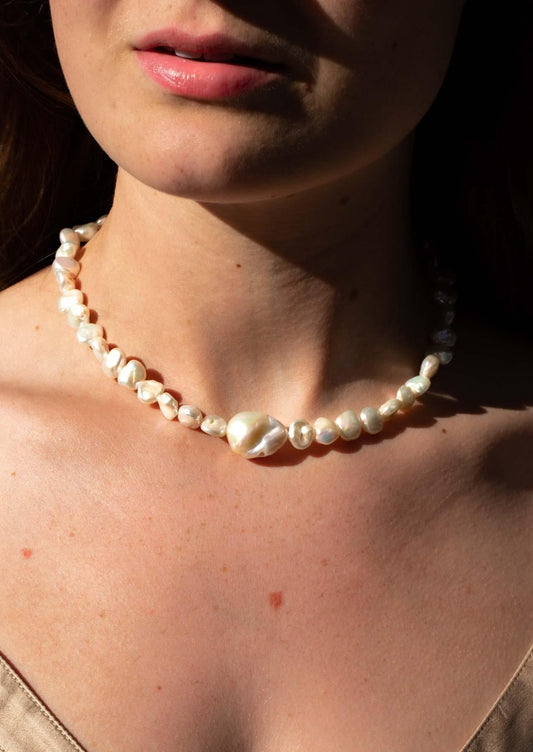 The Maggie Pearl Necklace