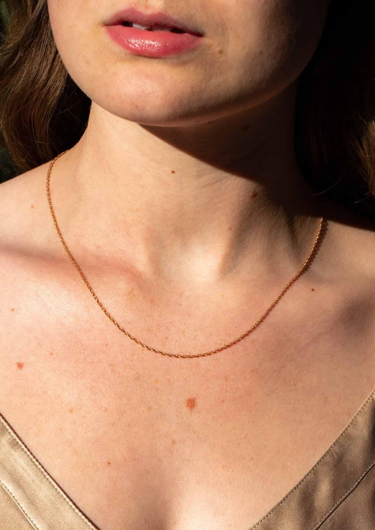 The Rose Gold Whisper Necklace