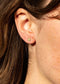 The Solid Gold Diamond Compass Stud Earrings